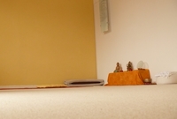 Blick in unseren Yoga-Intensiv & Meditationsraum
